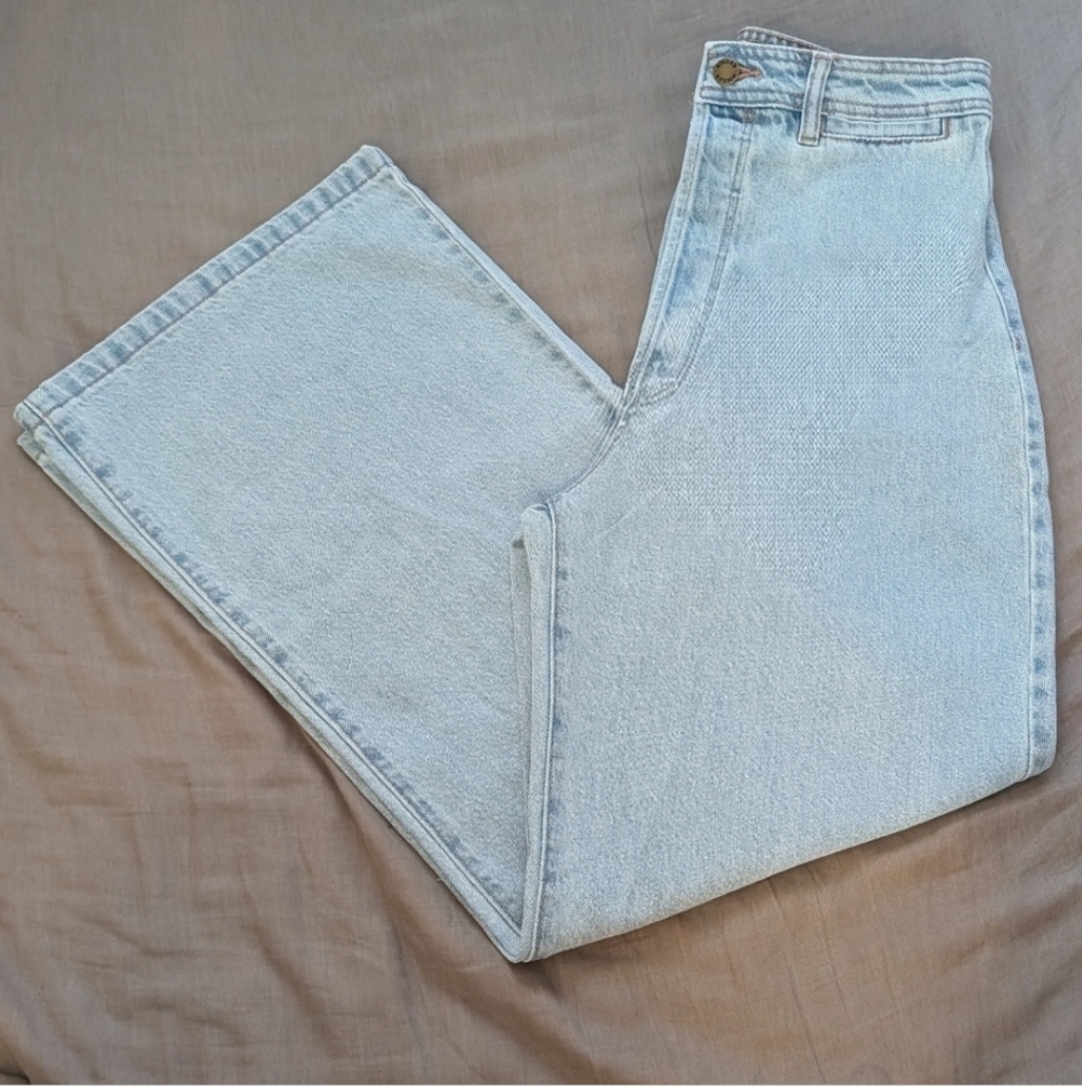 Rolla's Sailor Pant Jeans Lyocell Denim Light Vintage Blue